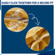 Plastic Round Buttons Transparent Set